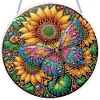 DIY Sunflower Hanging Diamond Art Ornament Window Pendant