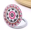 DIY Crystal Diamond Art Double Side Mosaic Makeup Mirror Kit