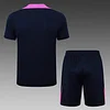 2025/2026 Barcelona pre-match training Cyan Shirt+Shorts 1:1 Thai Quality