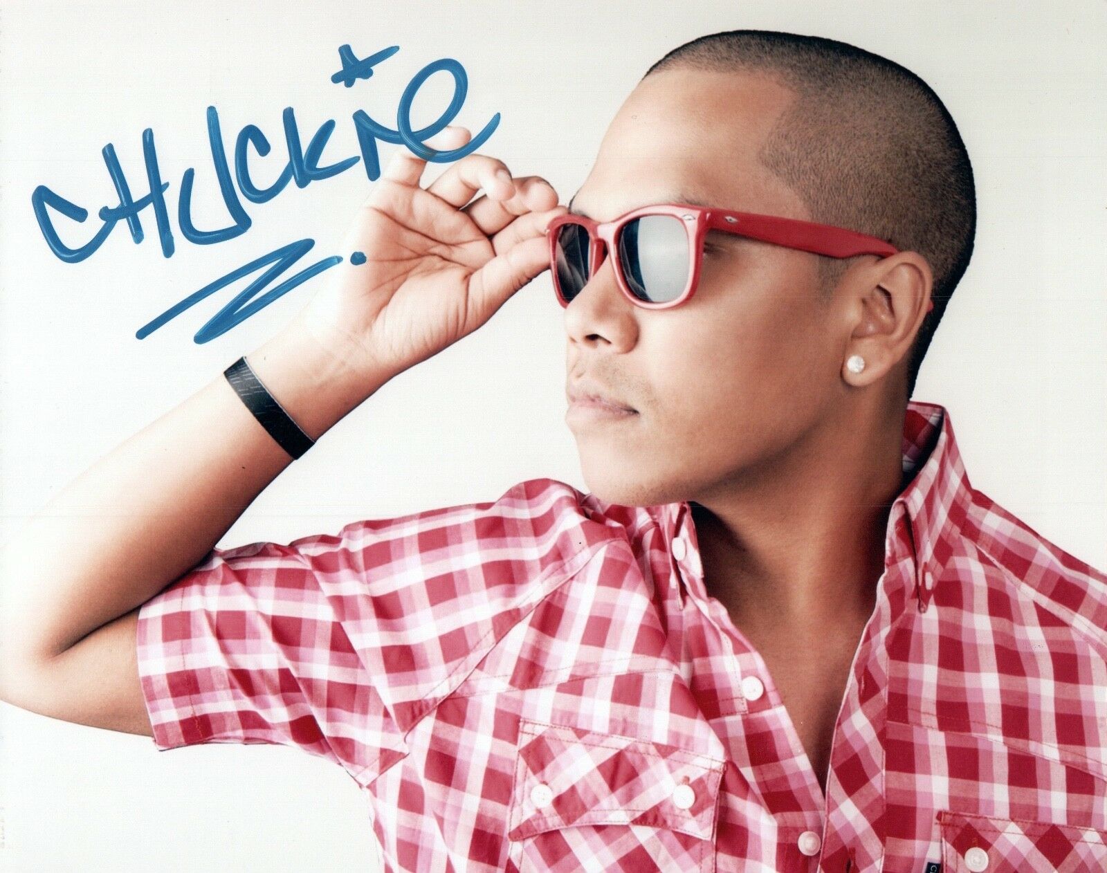 DJ CHUCKIE Signed Autographed 8x10 Photo Poster painting EMD DJ COA VD