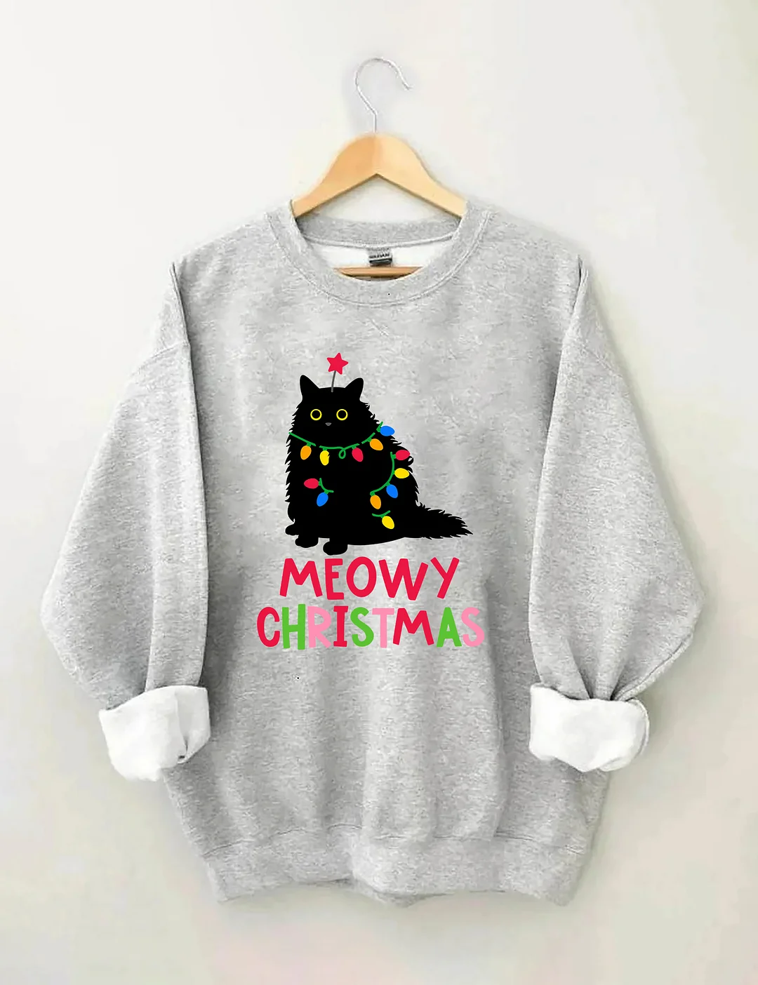Meowy Christmas Sweatshirt
