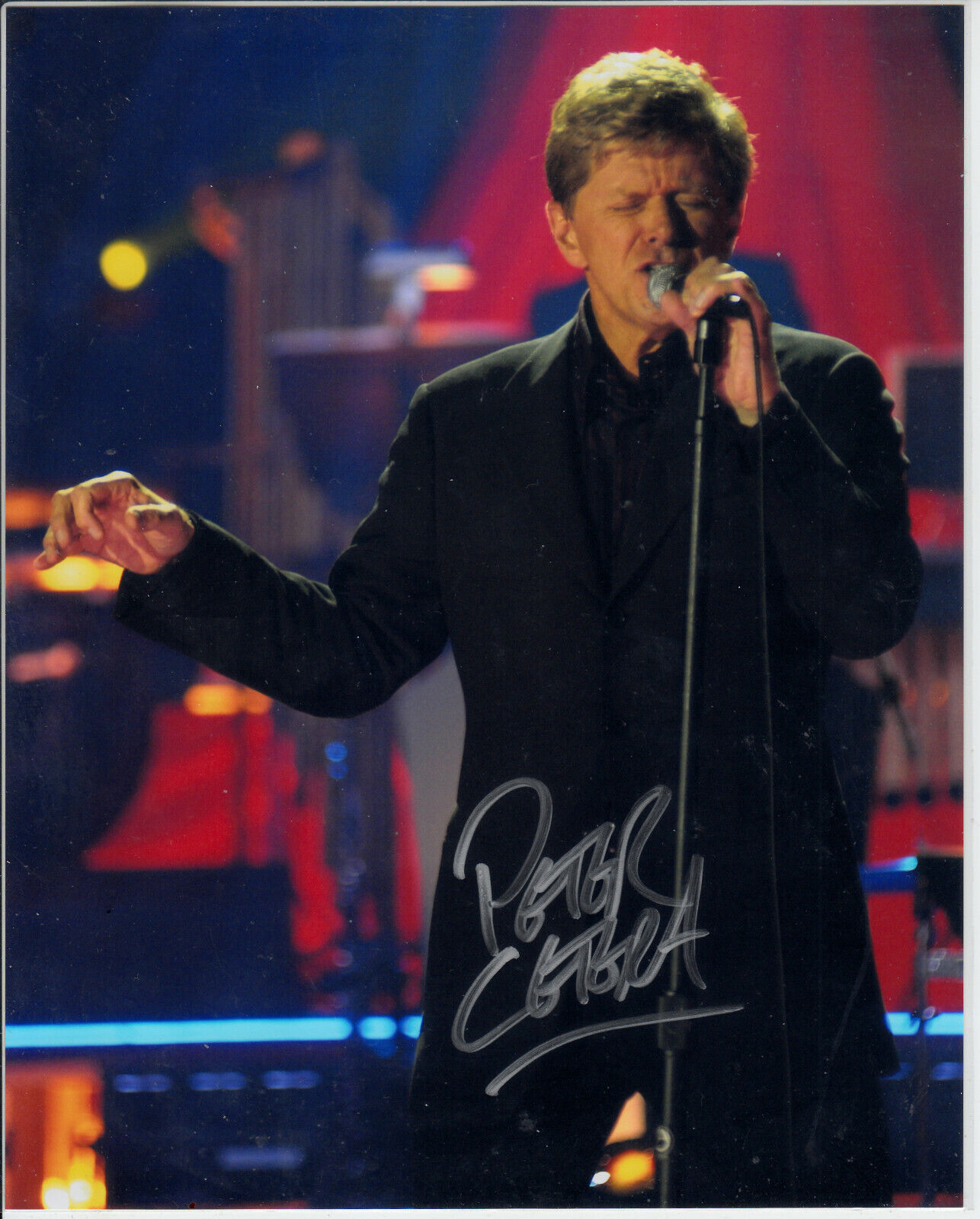 Peter Cetera musician bassist rock band Chicago autograph 8x10