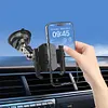 Car Phone Holder Strong Suction Cell Phone Holder for Dashboard Windshield Vent