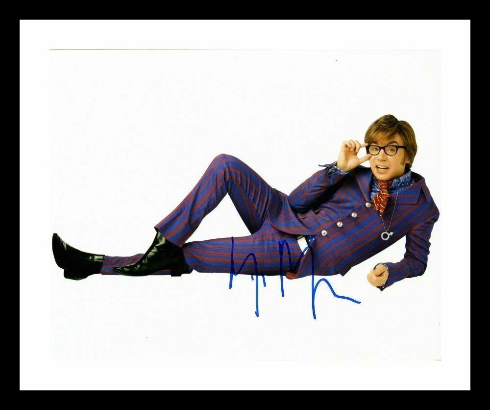 Mike Myers - Austin Powers Autograph Signed & Framed Photo Poster painting 1