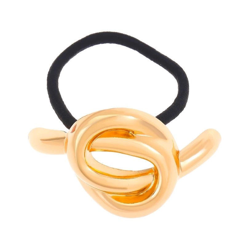 Women’s Minimalist IG Style Geometric Alloy Plating Hair Tie