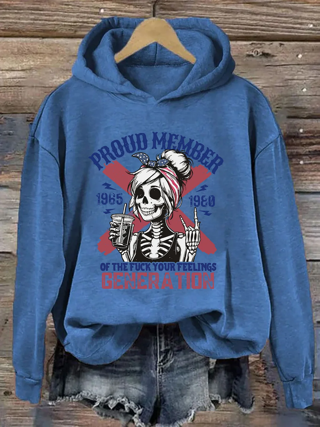 Gen X Halloween Hoodie