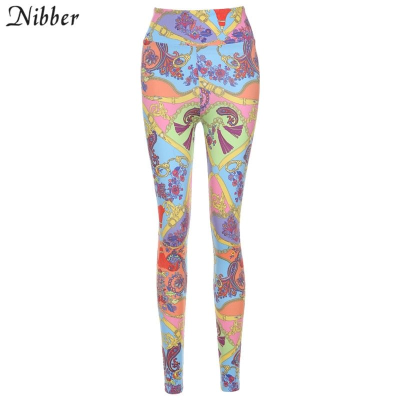 Nibber Mesh Patroon Lange Broek Skinny Vrouwen Sexy Hot Transparante Mid Taille Panty Sheer Fashion Bodycon Broek 2021 Pantalone
