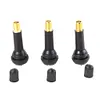 100pcs TR-414 Snap In Rubber Valve Stems TR414 Tyre Tire Valves with Caps