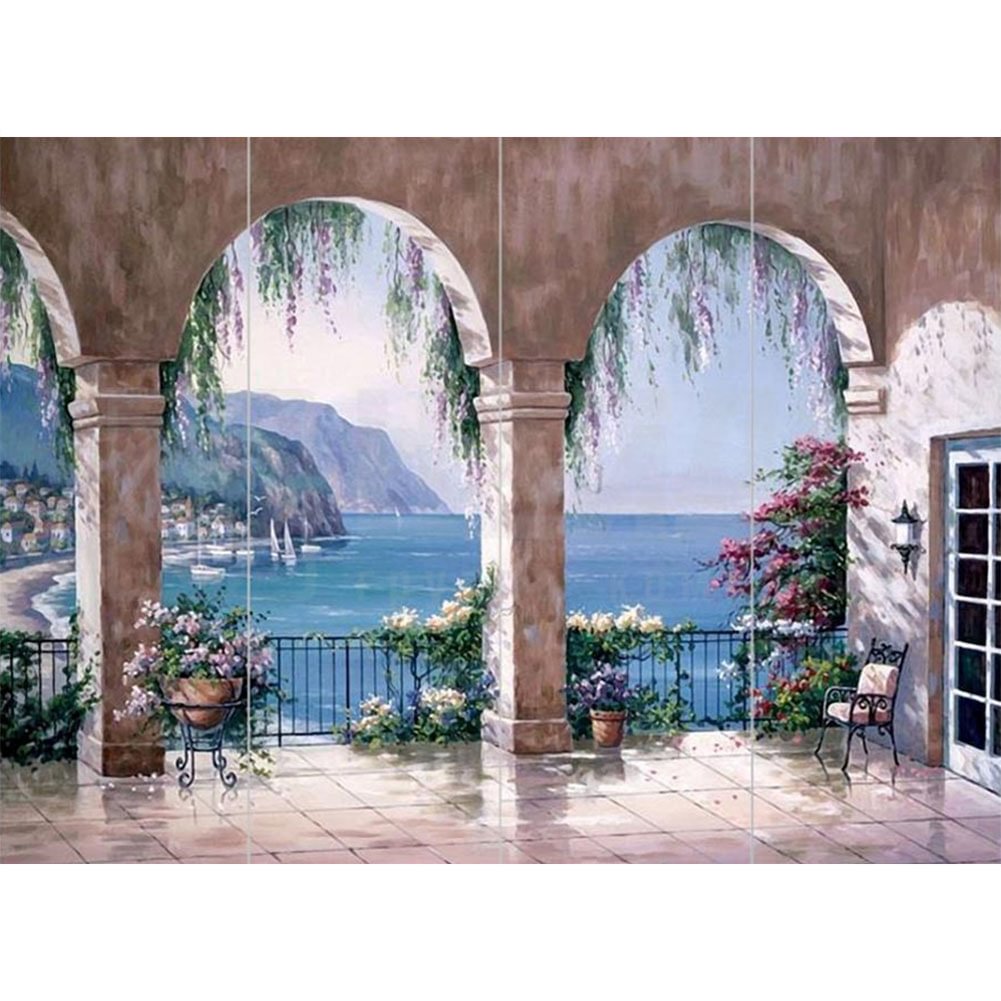 Paint By Number - Double Arch(40*50cm)