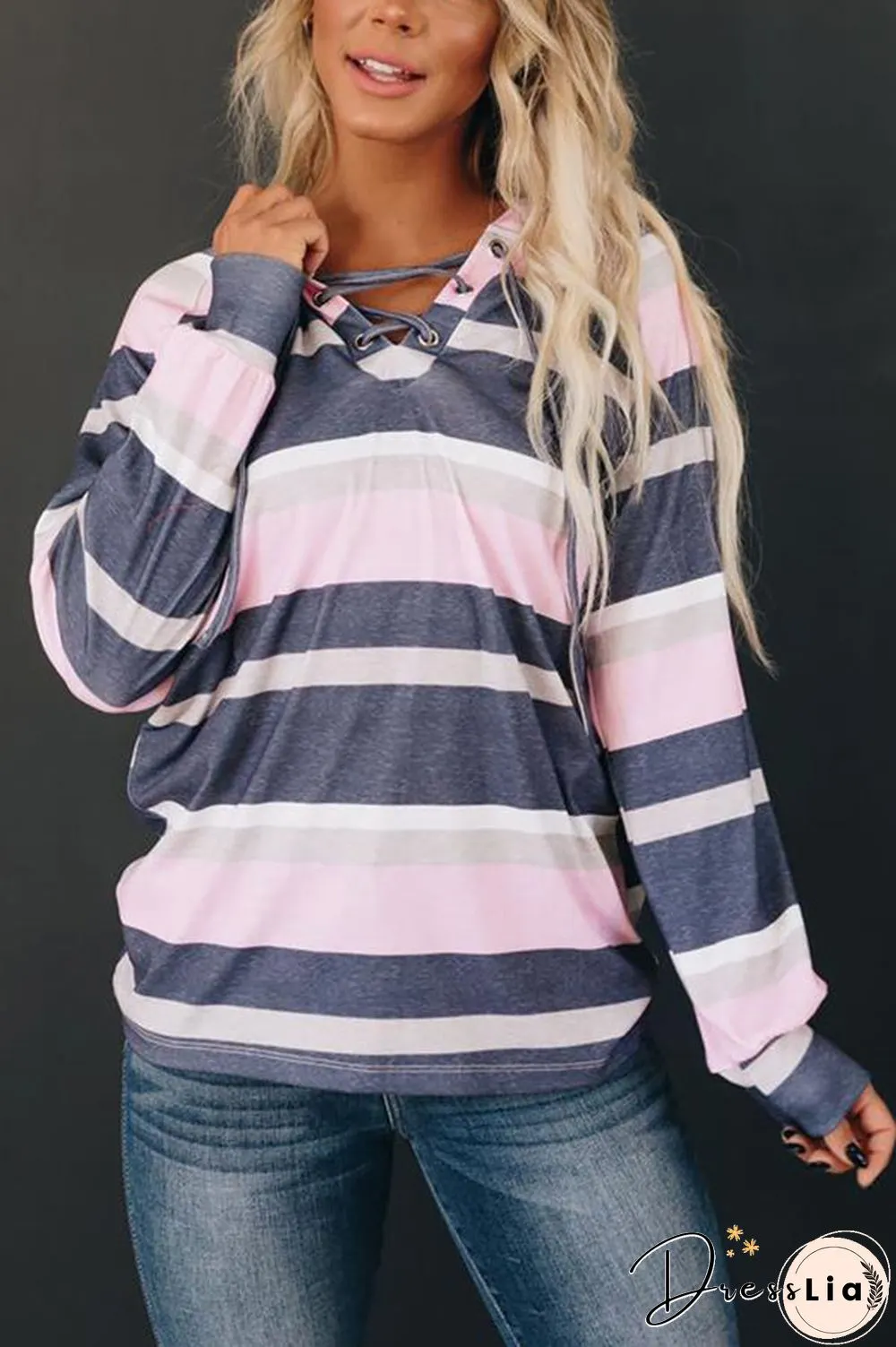 Modern Memories Stripe Hoodie