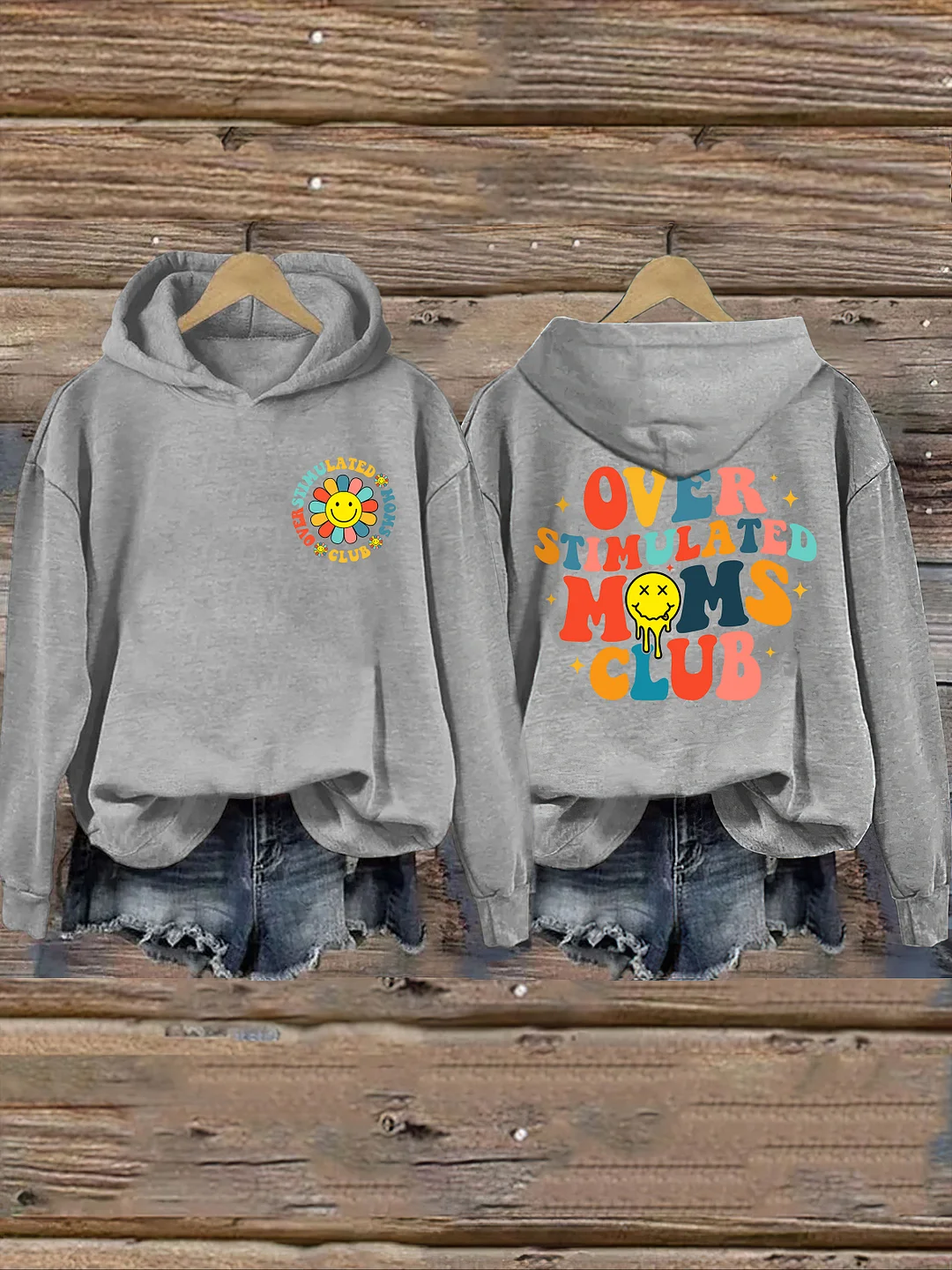 Overstimulated Moms Club Hoodie