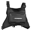 Sports Chest Bag Chest Fanny Pack Adjustable Strap Breathable for Cycling Hiking