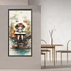Diamond Painting -DIY Round Drill Forest Girl and the Book(30x70cm)