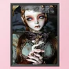 >SALE<11CT Stamped Cross Stitch DIY Decor Canvas Embroidery Crafts (SZX274 Doll)