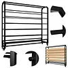 [US Local Warehouse] Fabric Roll Storage Rack Vinyl Roll Holder for Curtain/Wallpaper/Tablecloth