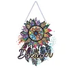DIY Acrylic Special Shape Diamond Painting Dreamcatcher Letter Ornaments Hanging Kit