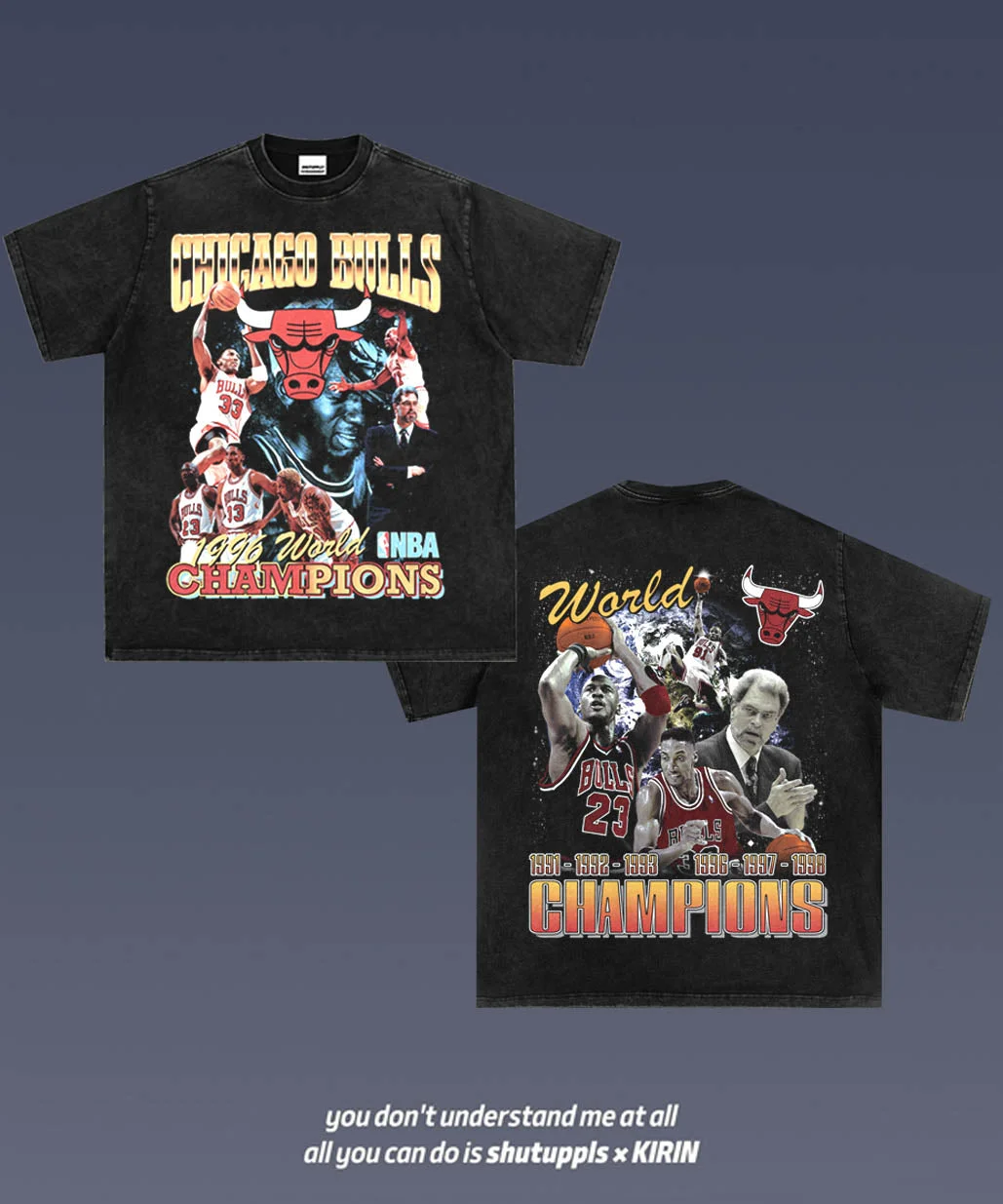 WORLD CHAMPIONS/ CHICAGO BULLS 1.4