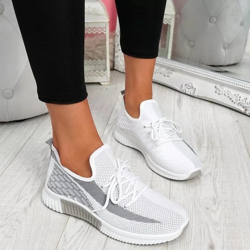 Women Casual Summer Autumn Sneakers Sport Shoes Ladies Casual Walking Vulcanized Sneakers Shoes 2020 Fashion sock Sneakers slip