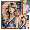 Taylor Swift-11CT Stamped Cross Stitch 40*55cm/15.75*21.65in