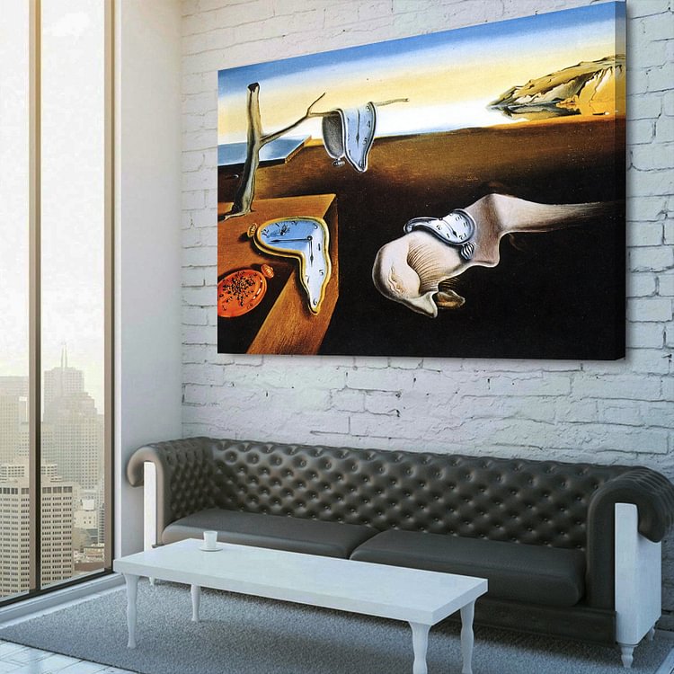 Salvador Dali - The Persistence of Memory Canvas Wall Art