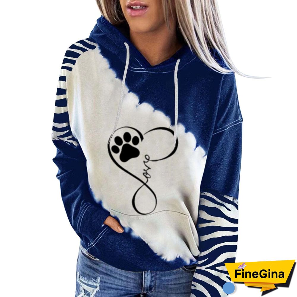 Animal Claw Love Dress Printed Top