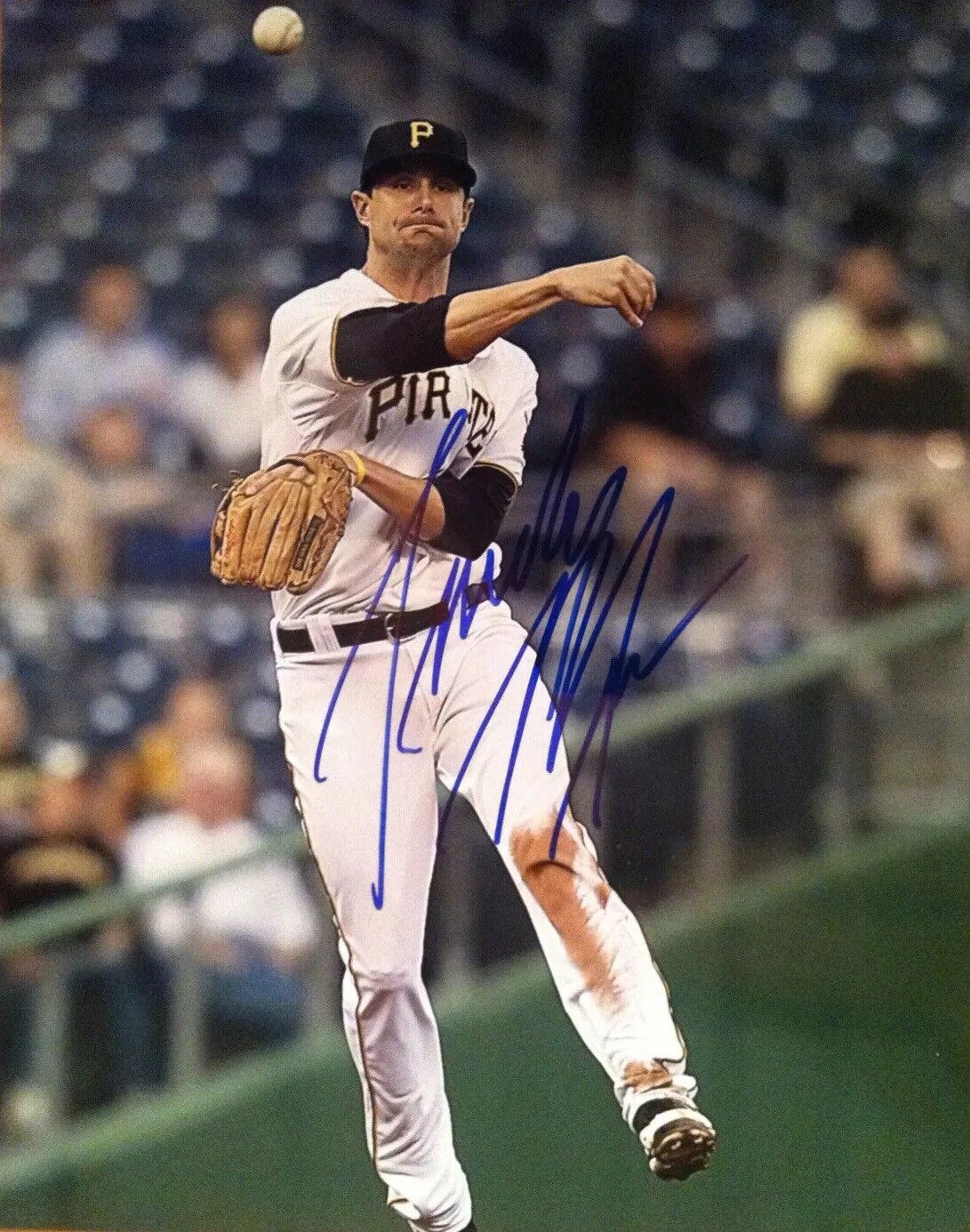 JORDY MERCER AUTOGRAPH Photo Poster painting PITTSBURGH PIRATES signed 8x10 COA