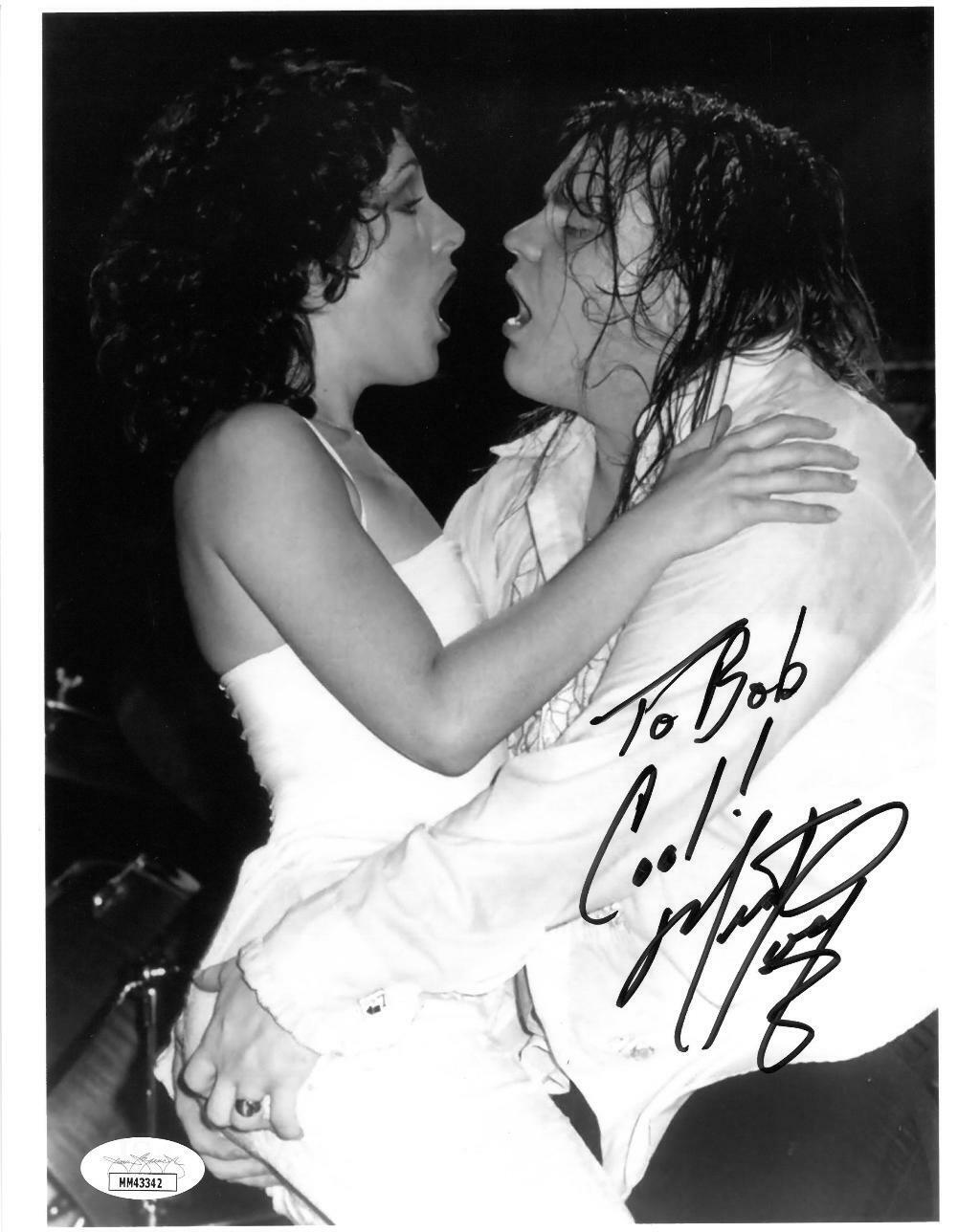 Meat Loaf Signed Authentic Autographed 8x10 B/W Photo Poster painting JSA #MM43342