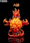 POP WCF Scale Flame-Flame Fruit 2.0 - ONE PIECE Resin Statue - UNO Studio