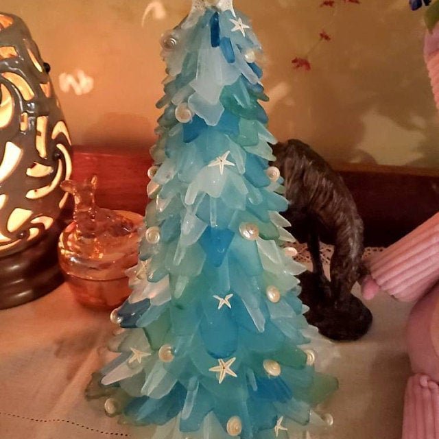 🎄50% OFF Christmas Sale🎄Sea Glass Christmas Tree