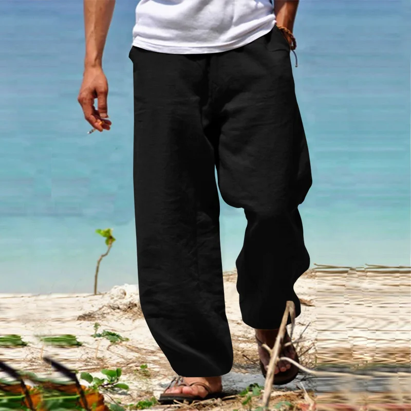 Cotton And Linen Pants-inspireuse