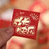 10PCS Best Wishes Mini Scattering CNY Red Packet Envelope