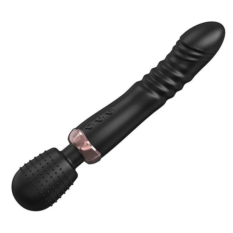 Tremor - Powerful Deep Thrusting Vibrator Dildo With Triple Motors, Large Size Massager Sex Toy For Couples