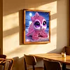 Pink Turtle Special Shaped 5D DIY Partial Drill Diamond Painting Kits for Adults Beginners Home Decor Diamond Dots Paintings Diamond Art Kit 11.81 X11.81inch