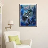 Diamond Painting-DIY Full Drill Round Beads Wolf