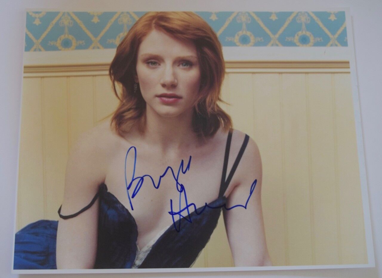 Bryce Dallas Howard Signed Autographed 11x14 Photo Poster painting JURASSIC WORLD COA VD