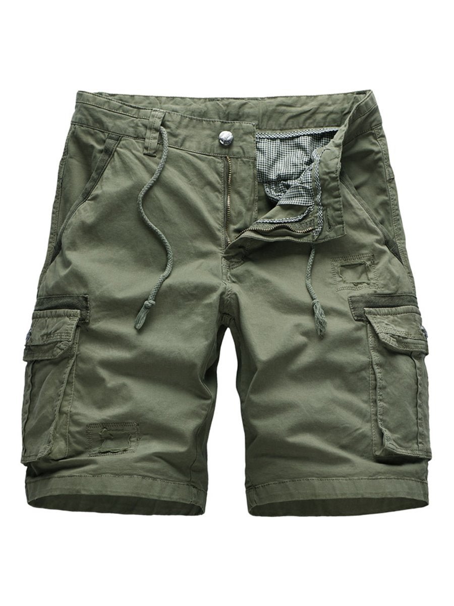 Men Pockets Casual Sports Shorts-08