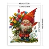 (US Local)Dwarf -14CT Stamped Cross Stitch Kit(40x47cm)