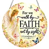 Letters DIY Diamond Painting Acrylic Special Shape Pendant Hanging Kit