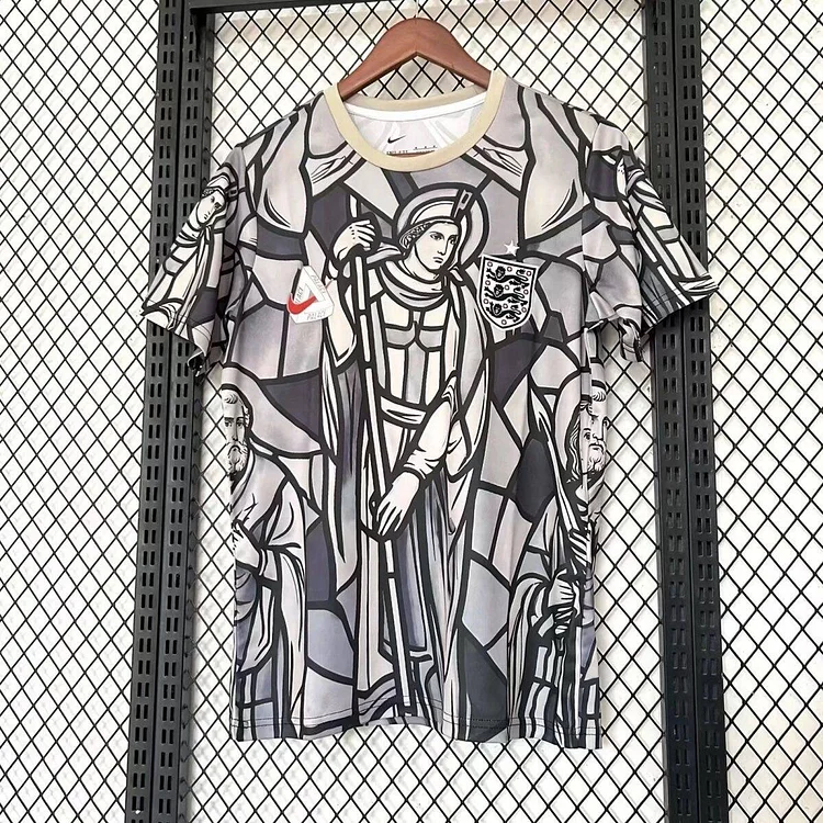 【S~4XL】England 2026 World Cup Training Jersey - A Tribute to the St. George Totem