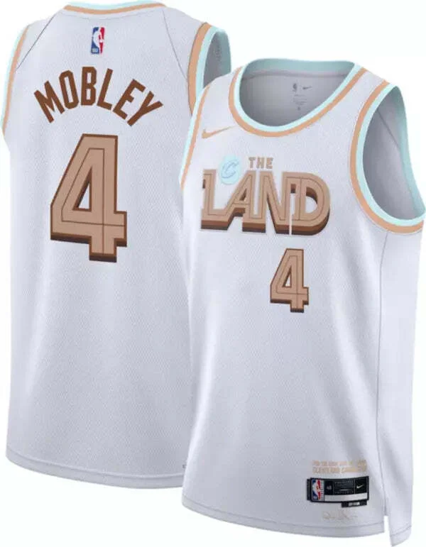 NBA Evan Mobley Cleveland Cavaliers 4 Jersey