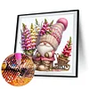 uk.everydayedeals Diamond Painting - Full Round - Gnome(30*30cm)