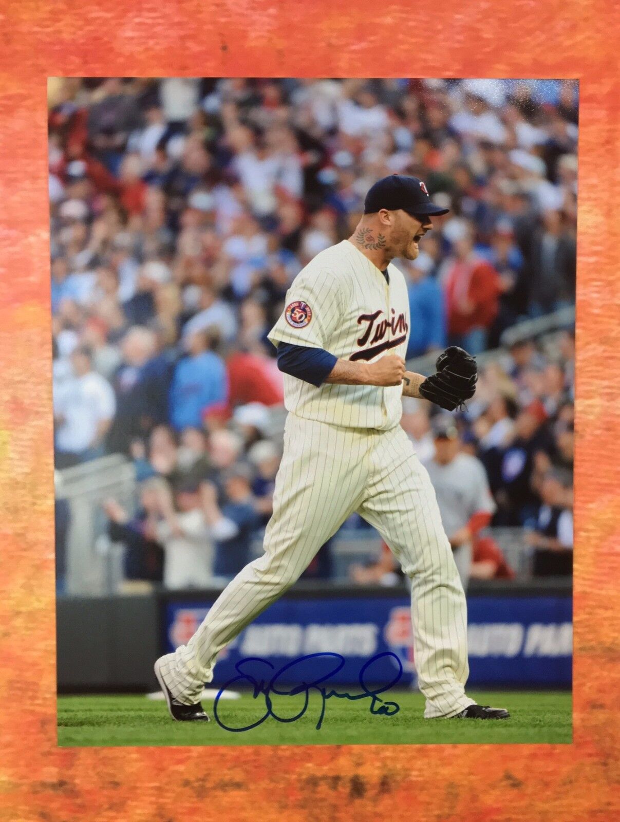 GFA Minnesota Twins Closer * JON RAUCH * Signed 11x14 Photo Poster painting COA