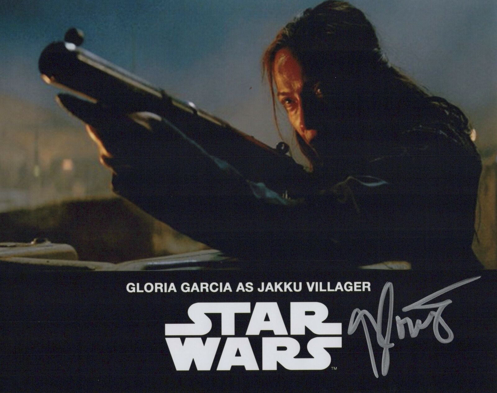 Gloria Garcia autographed 8x10 Photo Poster painting COA