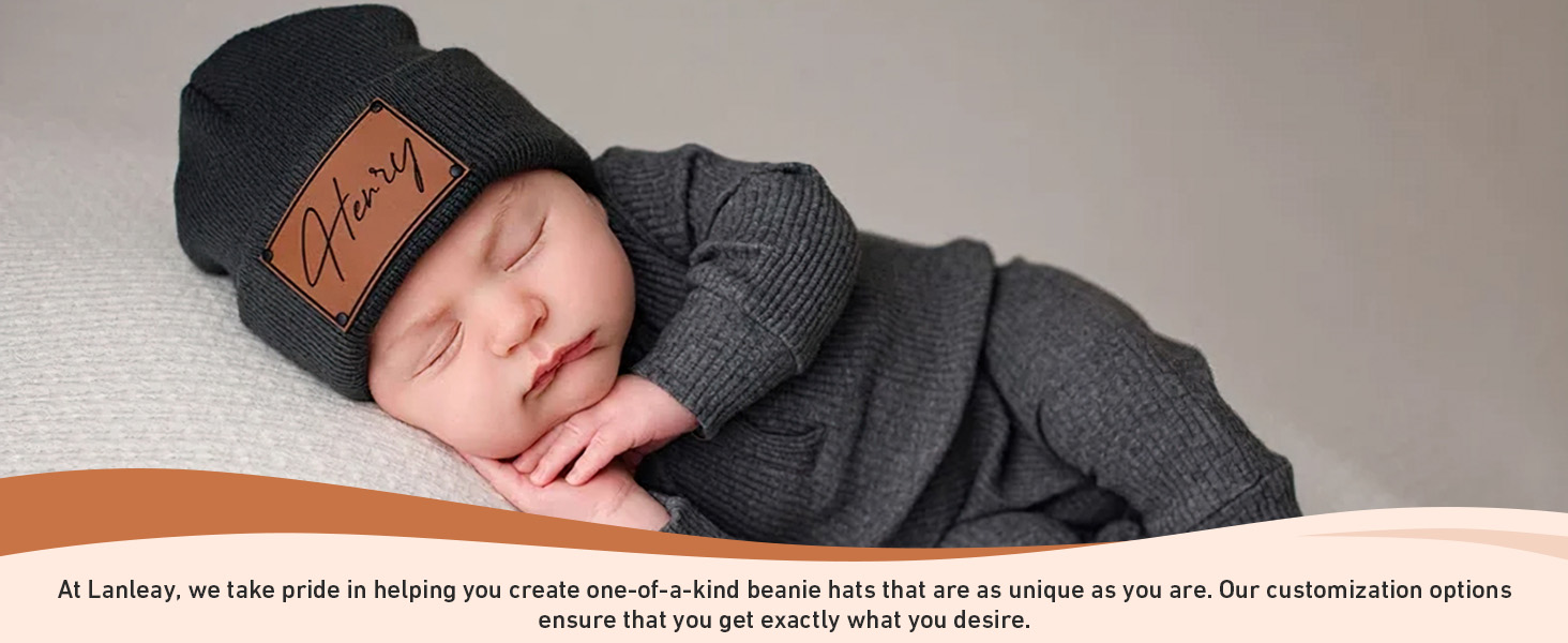 Personalized Baby Beanies