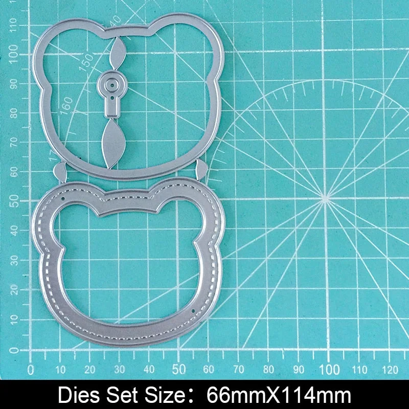 Pentagram Bottle Air Ball Star Craft Metal Cutting Dies for DIY Scrapbook Paper Cards Embossed Decorative