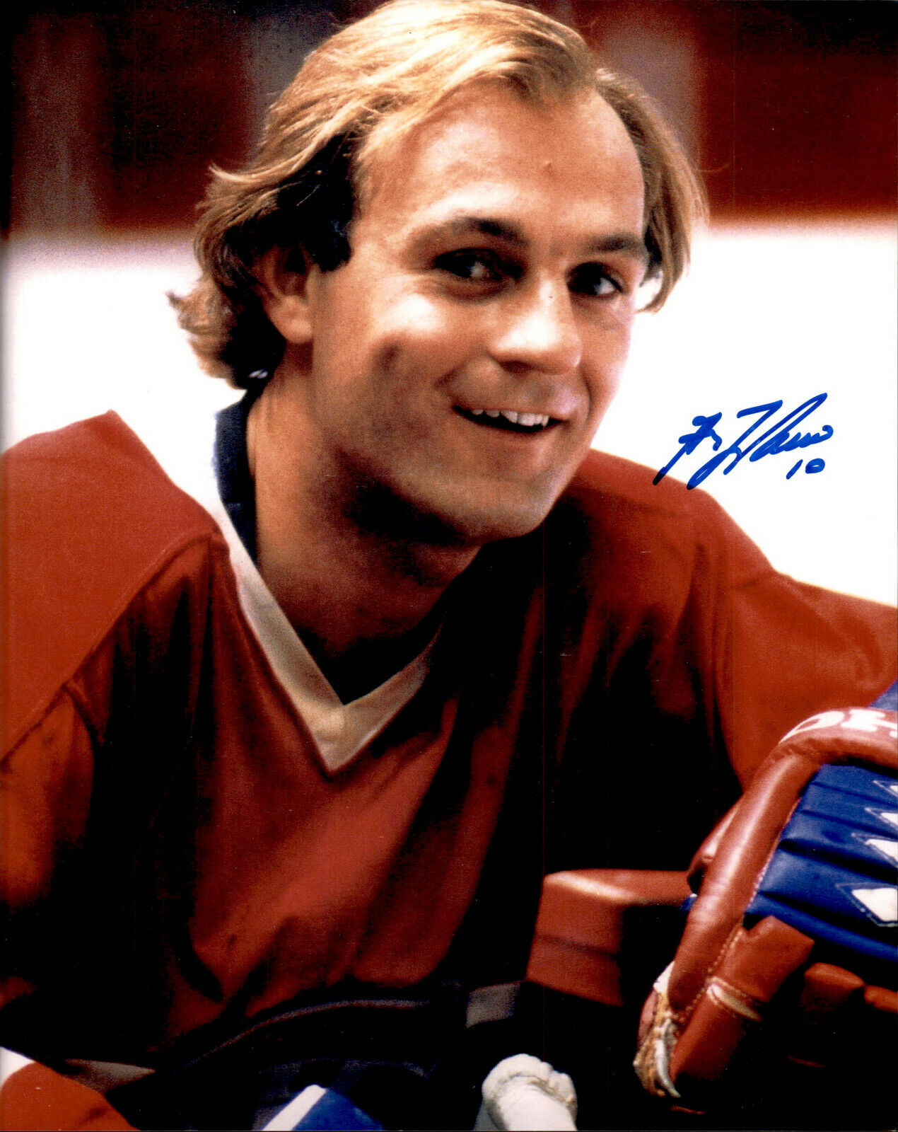 Guy Lafleur SIGNED autographed 8x10 Photo Poster painting MONTREAL CANADIENS #6