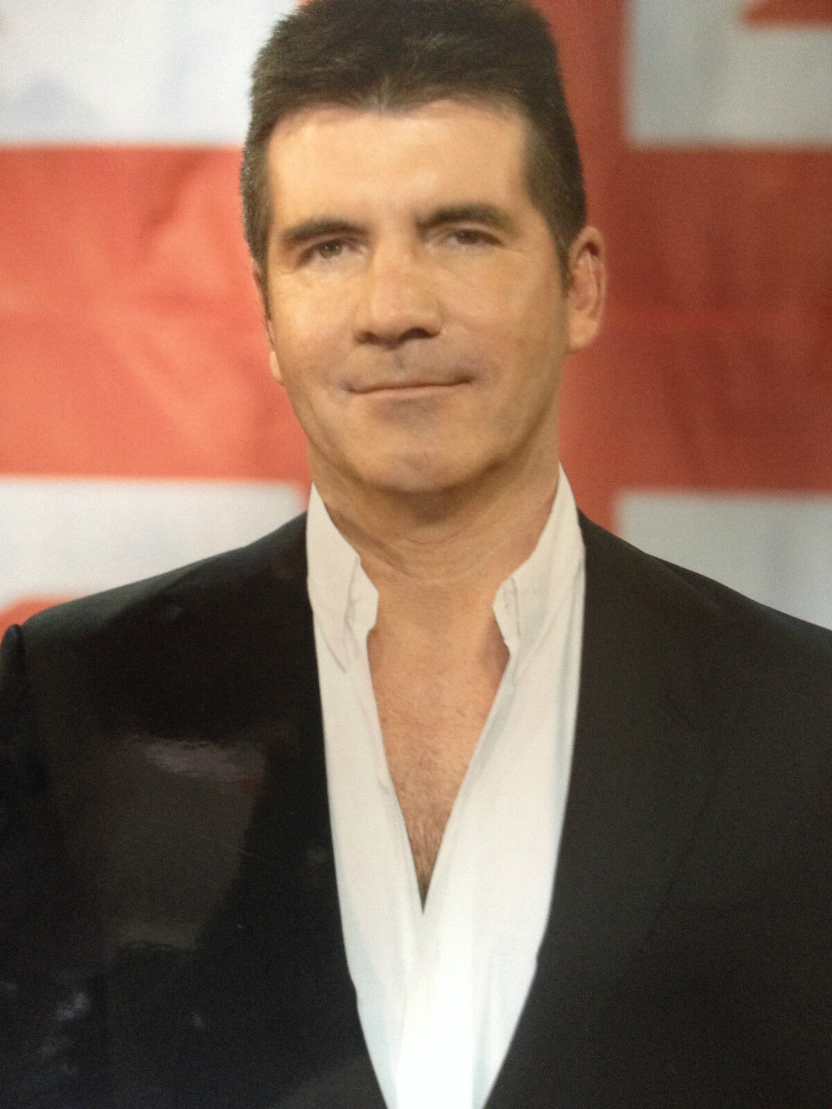 SIMON COWELL - X FACTOR CREATOR - SUPERB COLOUR Photo Poster paintingGRAPH