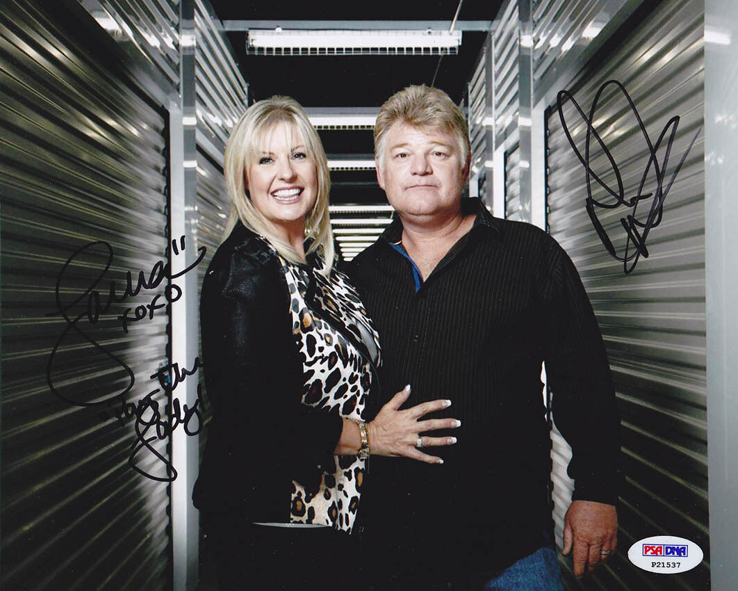 Dan & Laura Dotson DUAL SIGNED 8x10 Photo Poster painting STORAGE WARS PSA/DNA AUTOGRAPHED