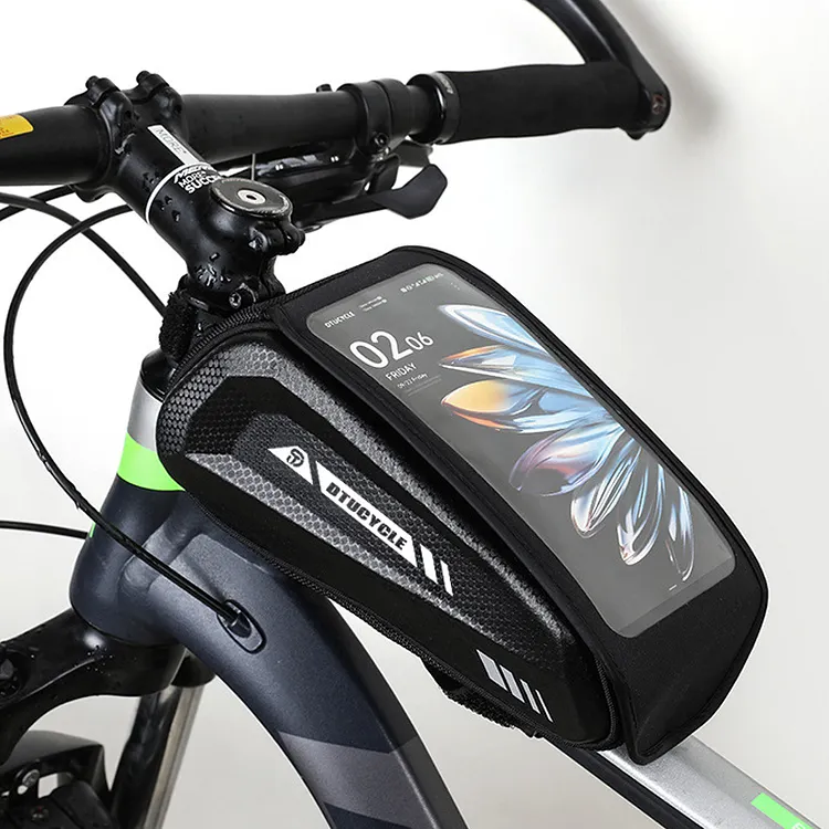 🚴50% RABATT! 📱 Wasserdichte Fahrrad Oberrohrtasche &ndash; Hardcase Handyhalter, Perfekt f&uuml;r MTB & Rennrad 🗺️
