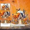 DIY Halloween Pumpkin Church Acrylic Diamond Painting Desktop Ornaments